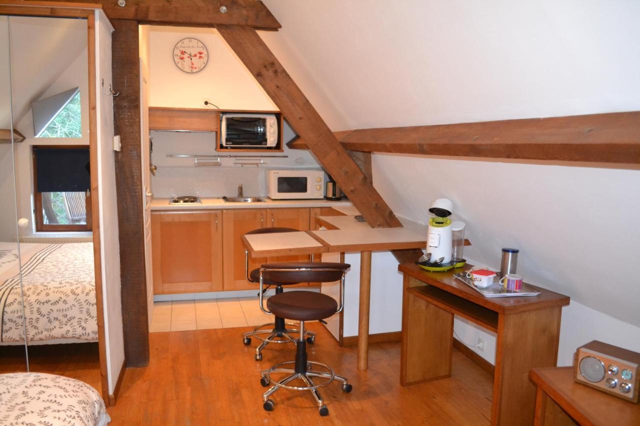 Studio Du Domaine De La Petitiere Bonneville-la-Louvet Εξωτερικό φωτογραφία